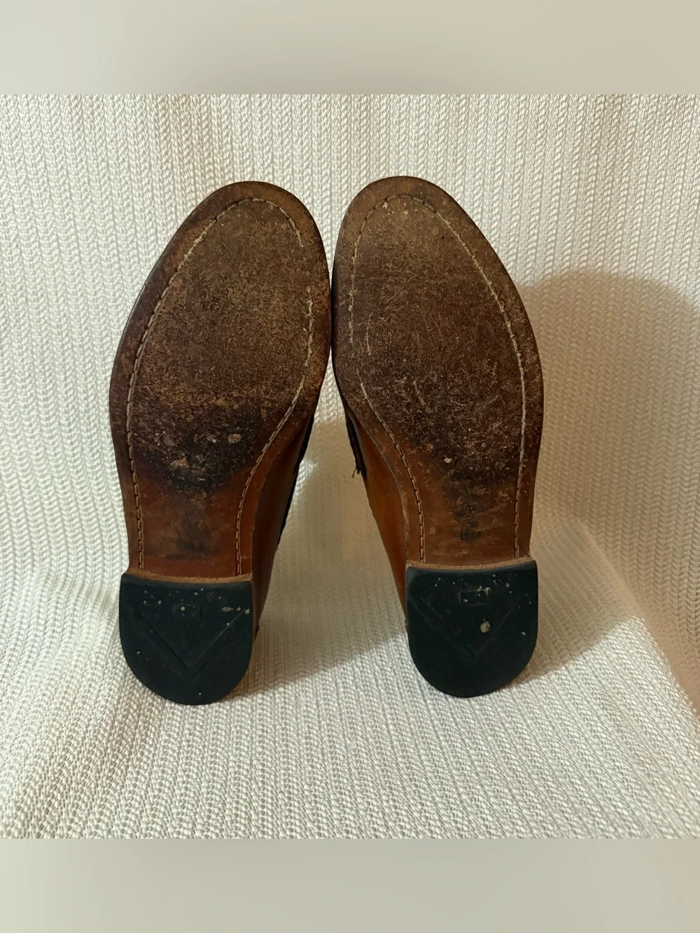 Allen Edmonds Brown Leather Derby Dress Shoe Men’s Size 93E
